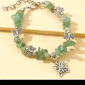 NWT NATURAL GEMSTONE BRACELET